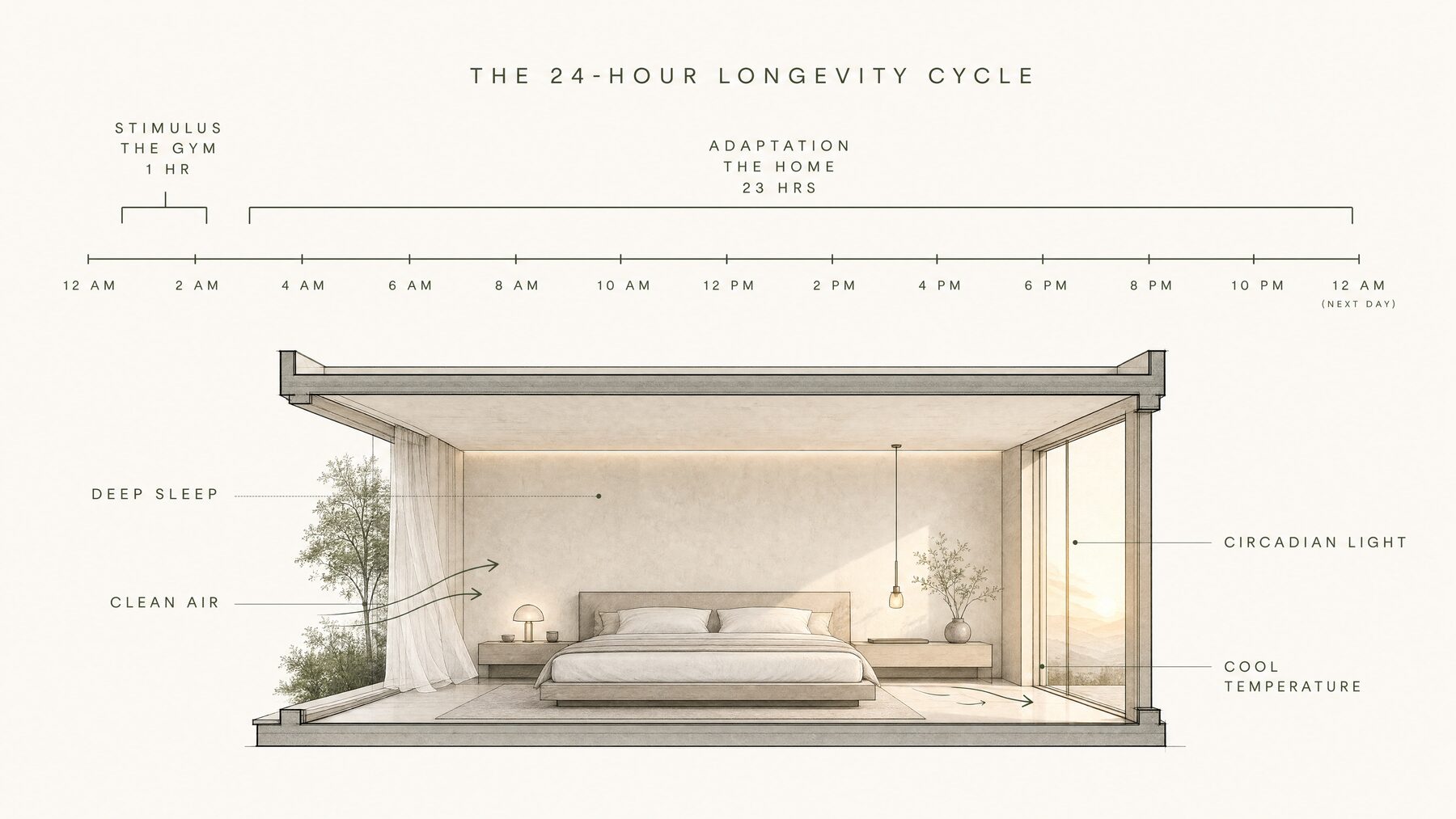 MAVI board: one hour of training stimulus against twenty-three hours of recovery at home