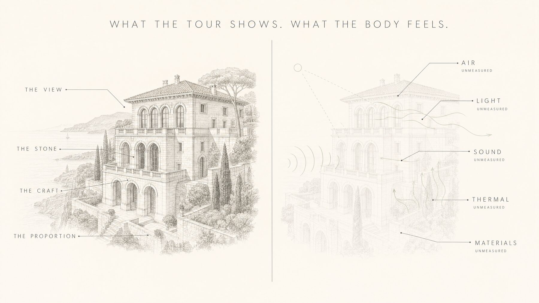 MAVI board: the visible luxury a tour grades versus the body