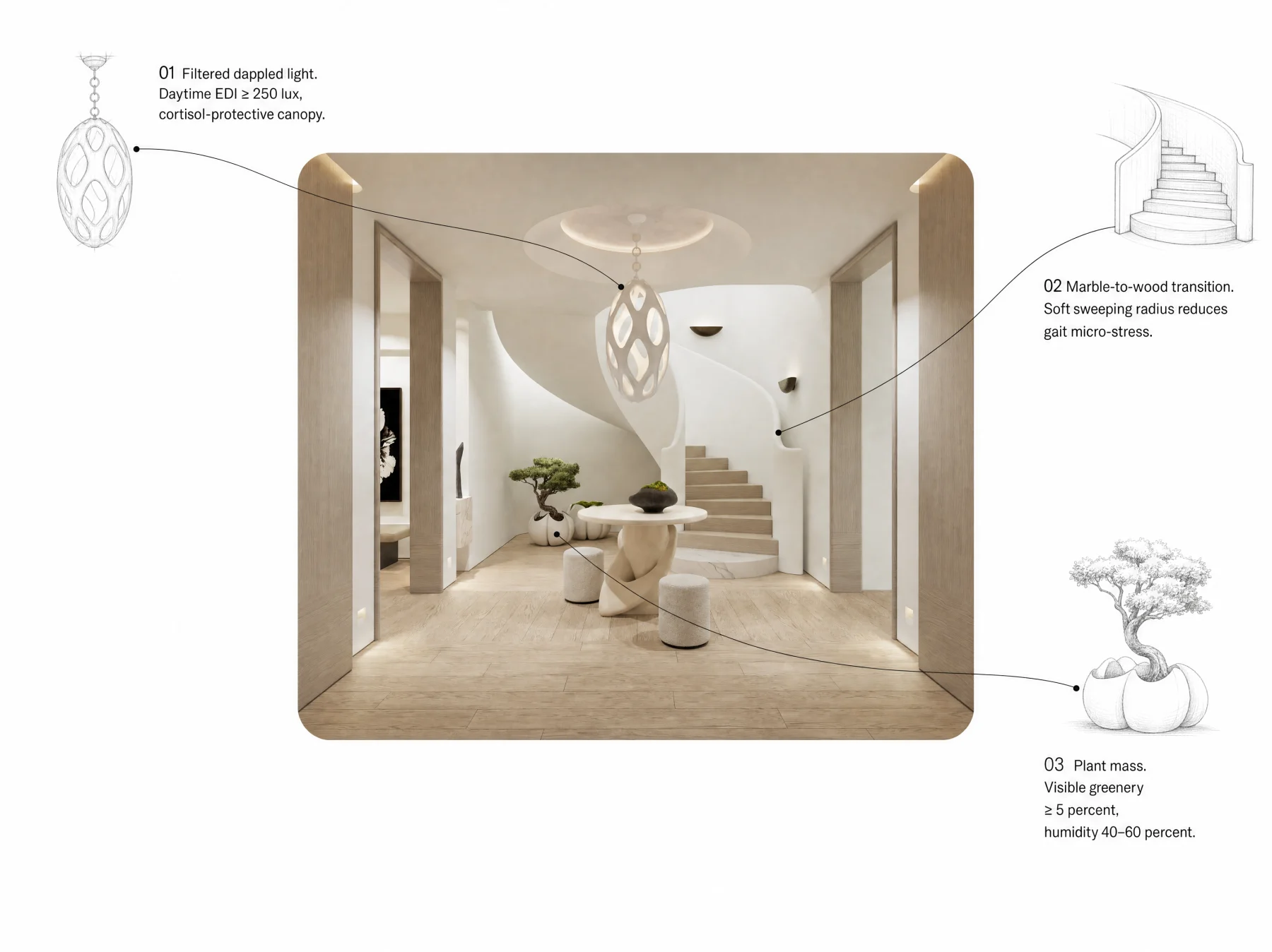 Staircase, Kelly Hoppen × MAVI